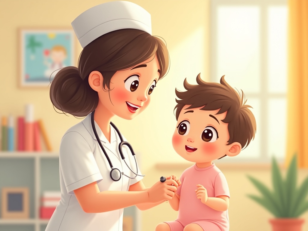 AI vẽ y tá Việt Nam