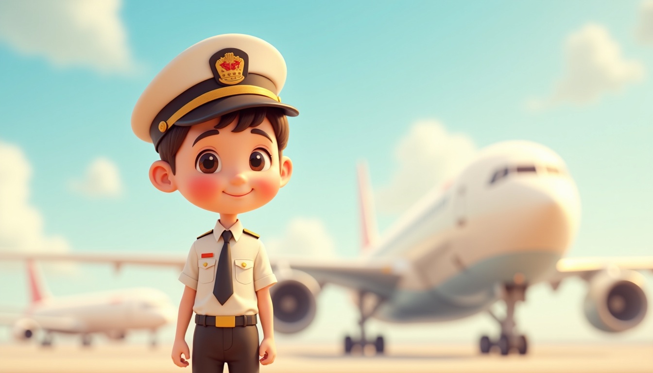 AI vẽ phi công Việt Nam